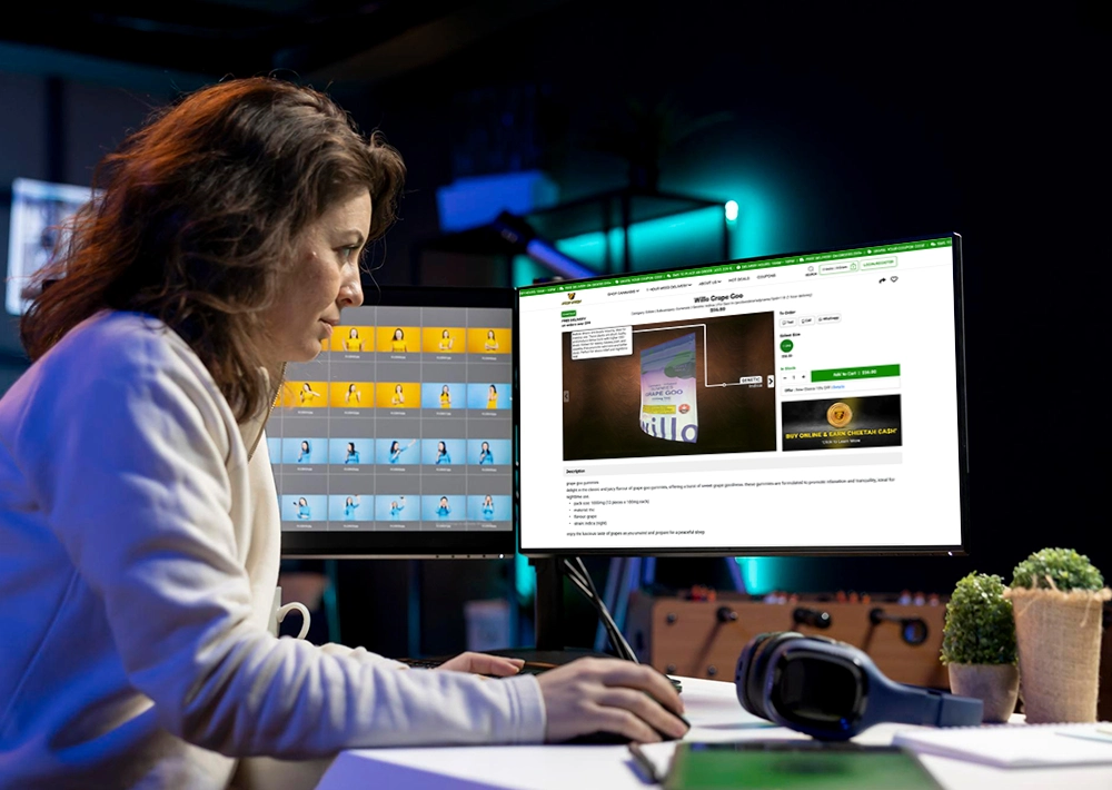 Cannabis Products in 3D View