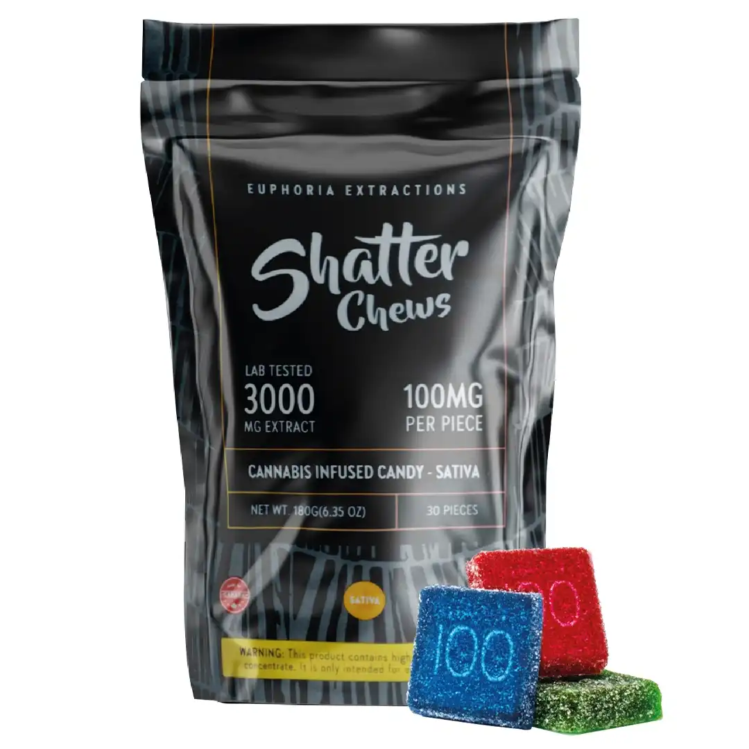 Euphoria Extractions Shatter Chews-Milton-Delivery @ Chillin Cheetah