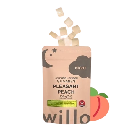 Willo Pleasant Peach-Milton-Delivery @ Chillin Cheetah