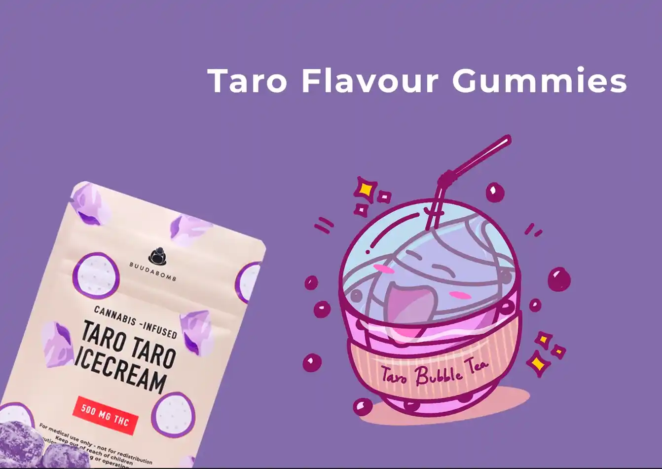 Buudabomb Taro Taro 500mg Available For Delivery - Chillin Cheetah