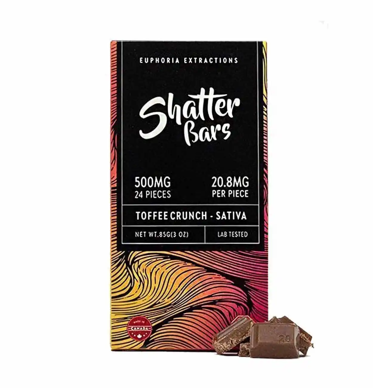 Buy Euphoria - Toffee Crunch 500mg Sativa Online