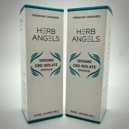 Herb Angels 1200mg Cbd Tinture Available For Delivery - Chillin Cheetah